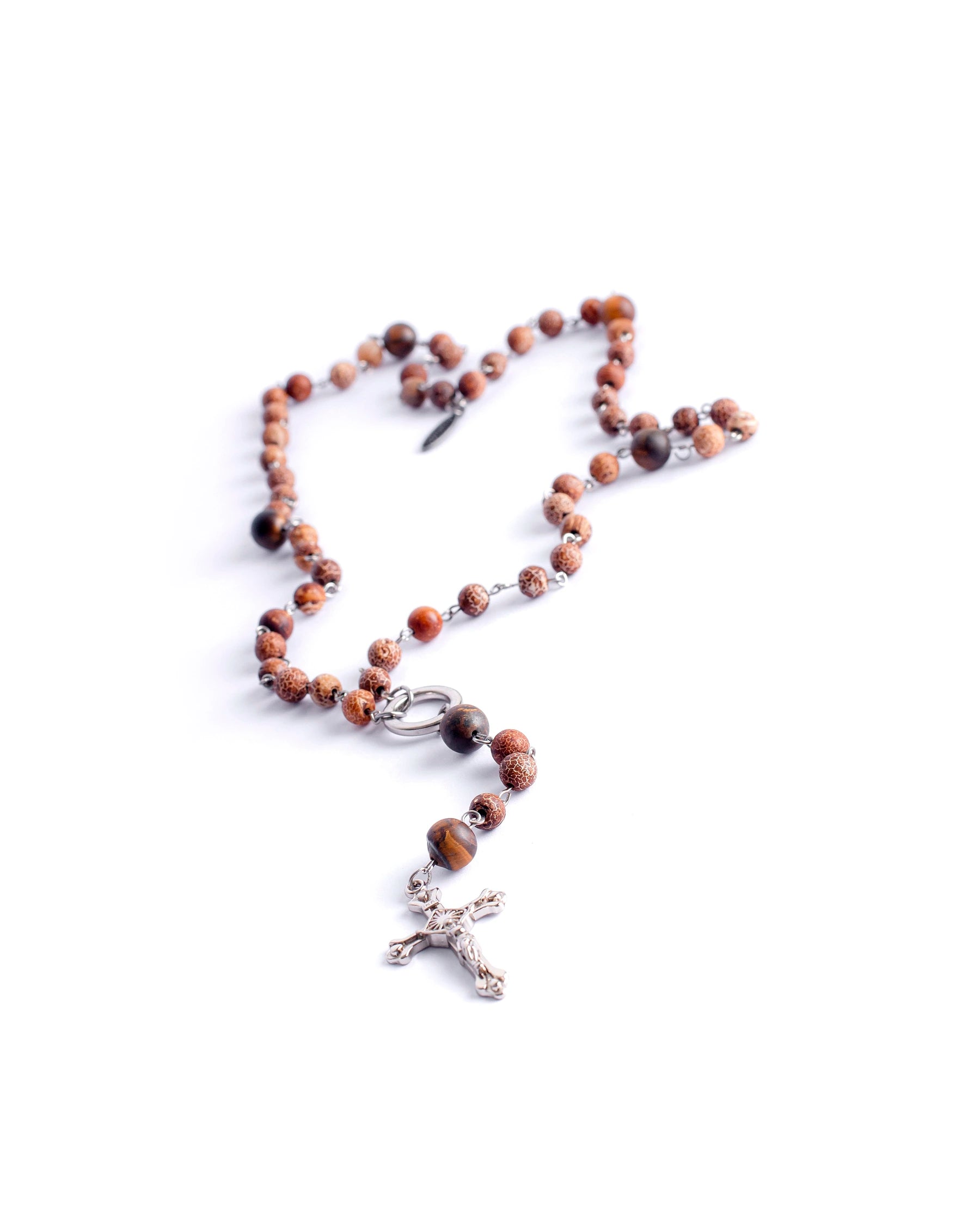 TERÇO AGATA TIBETANA