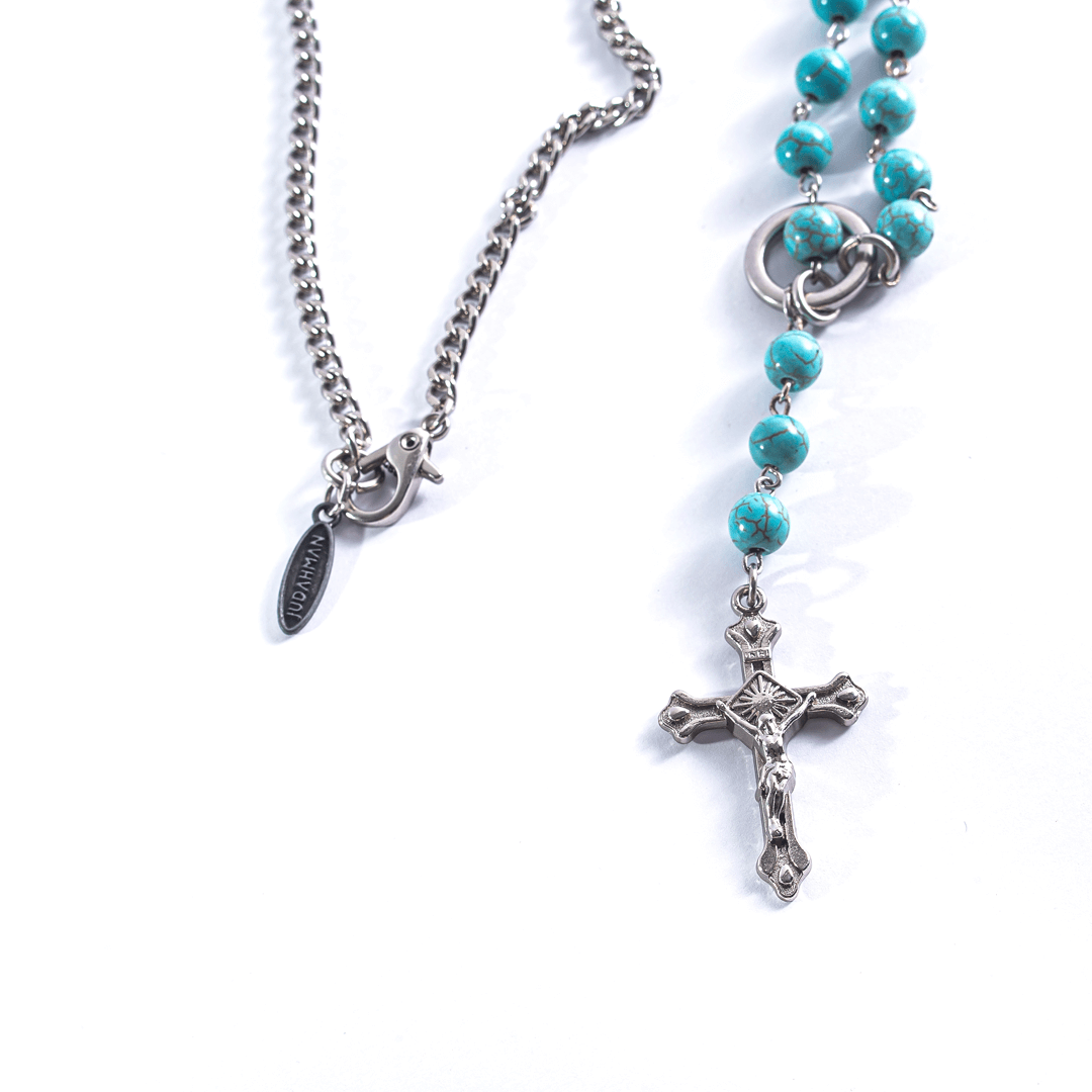 TERÇO HAWLITA TURQUESA