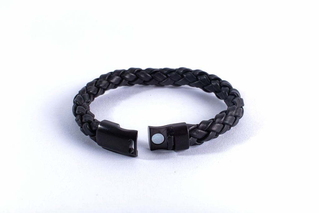 PULSEIRA EM COURO MIDNIGHT FORGE