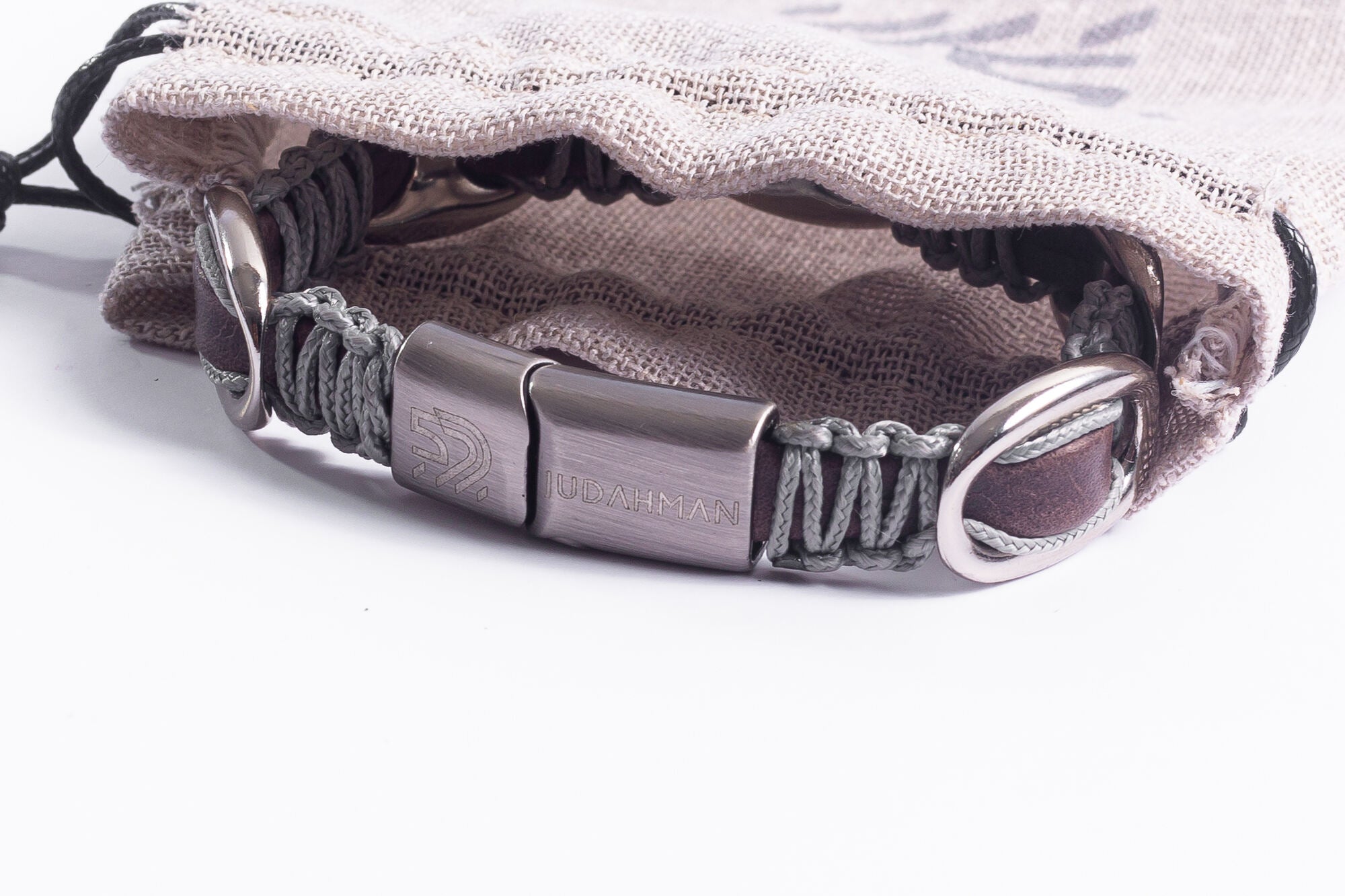 PULSEIRA FORZA EM COURO TABACO